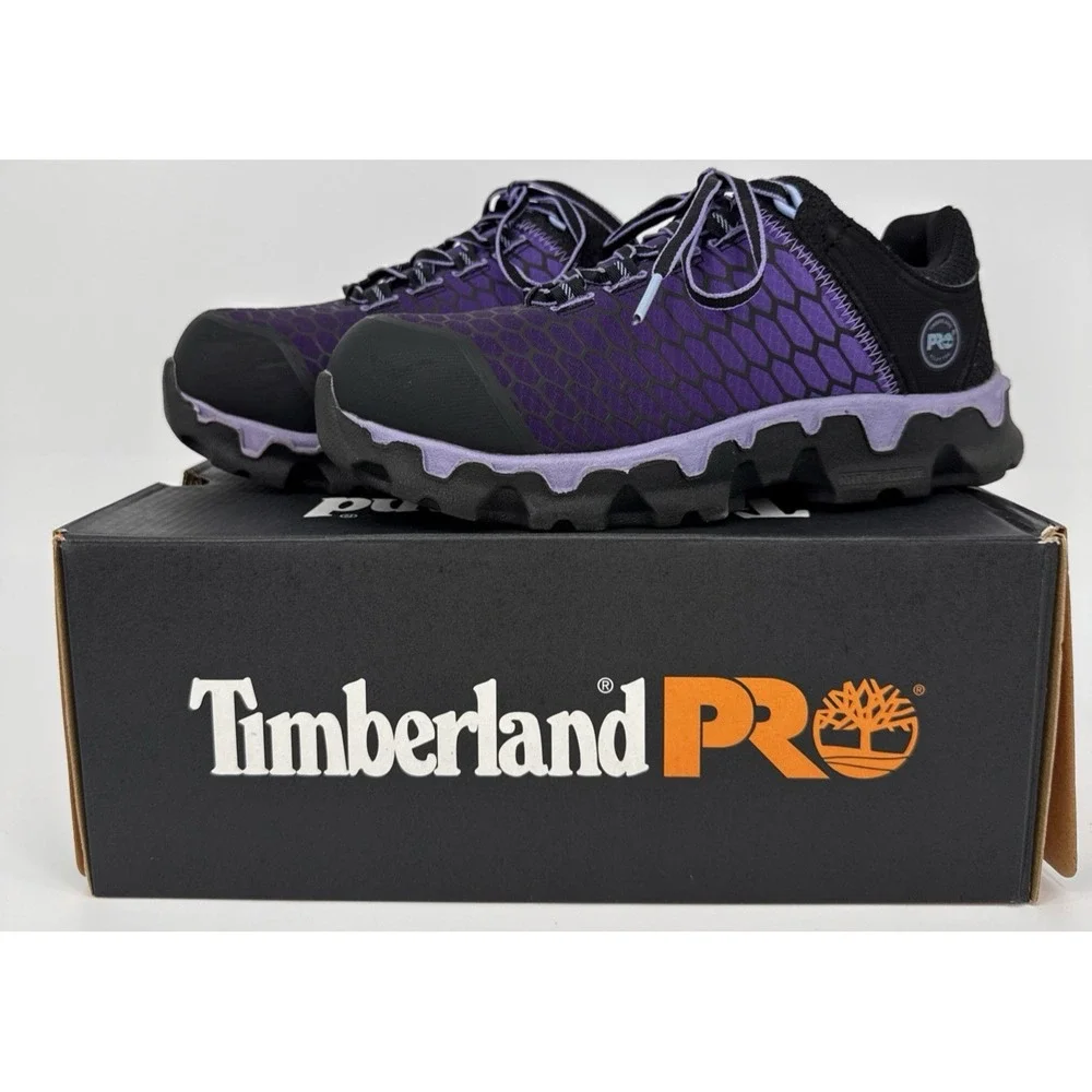 Timberland PRO Powertrain Sport SD35 Alloy Safety Toe Work Shoes Women's 7.5
